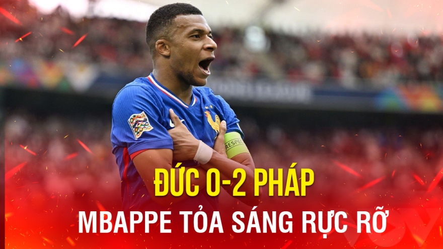 Mbappe thăng hoa, ĐT Pháp đánh bại ĐT Đức để giành hạng ba Nations League